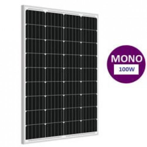 Lexron 100Wp Monokristal Güneş Paneli