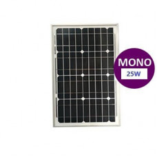 Lexron 25Wp Monokristal Güneş Paneli