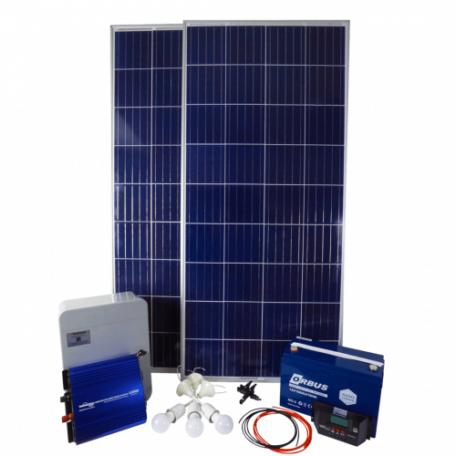 2000 Watt Taşınabilir Solar (Güneş Enerjili) Paket